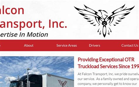 falcon transportation maine